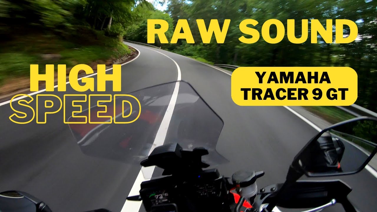 Yamaha Tracer 9 GT on the twisties - LEO VINCE EXHAUST - Raw Sound