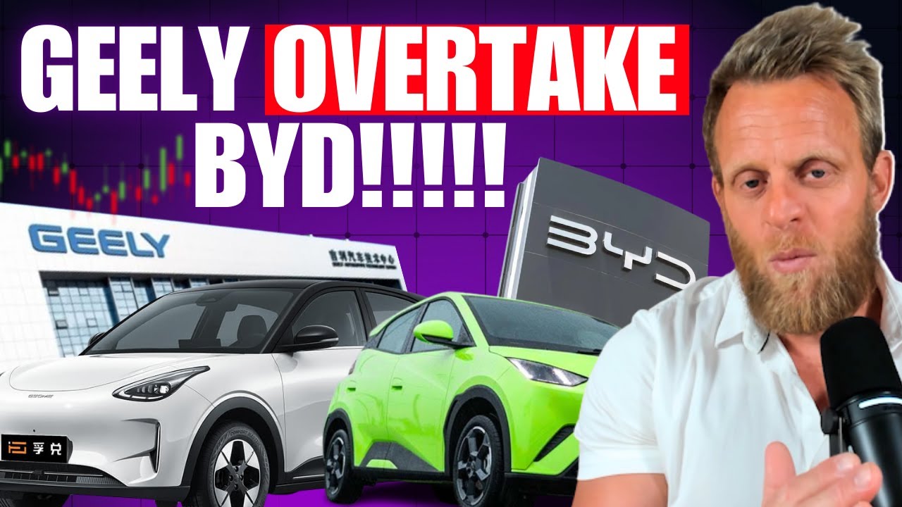 2025 China EV sales report - GEELY overtake BYD with China's best selling car
