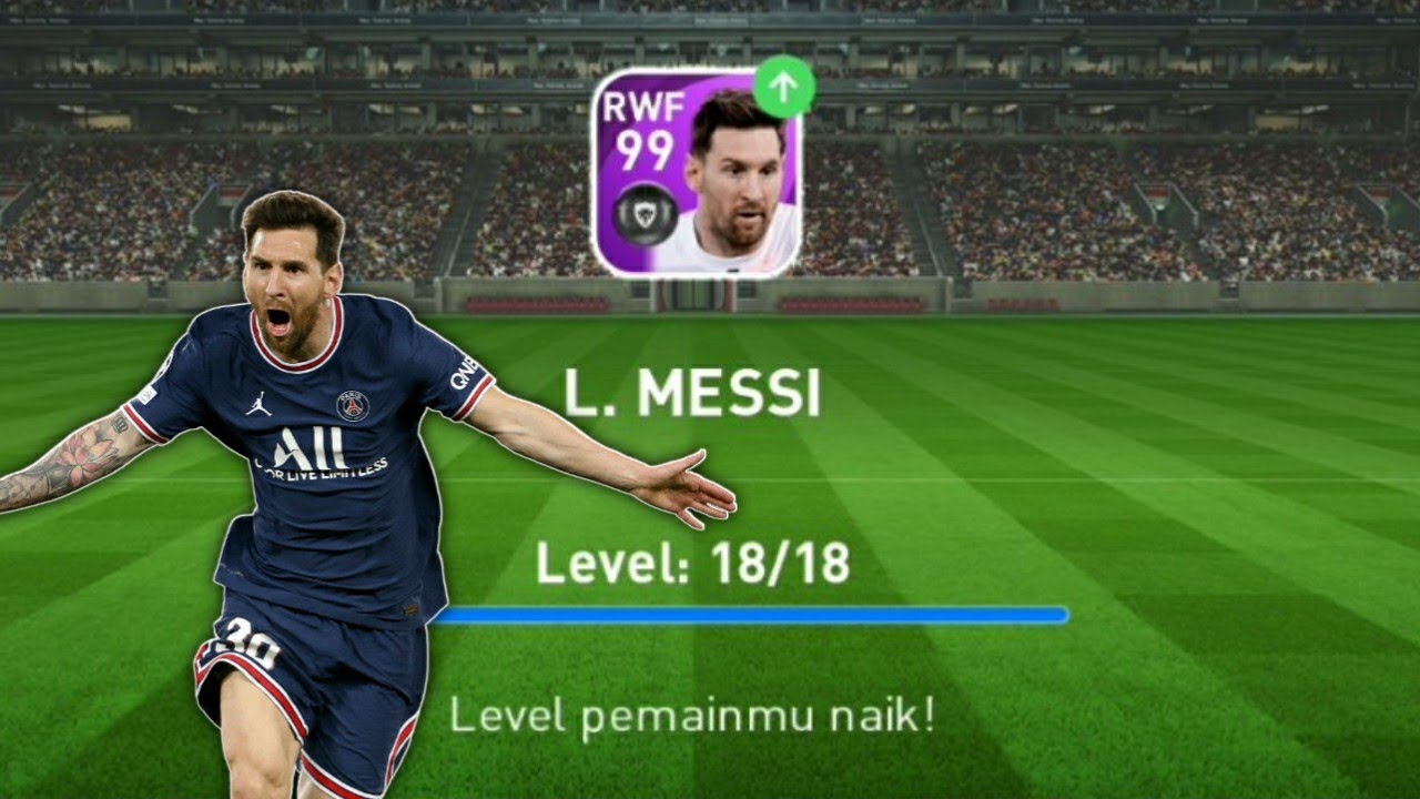 LIONEL MESSI AMF 101  STAT REVIEW IN PES 2021 MOBILE POTW MAX RATING IN PES 2021 MOBILE