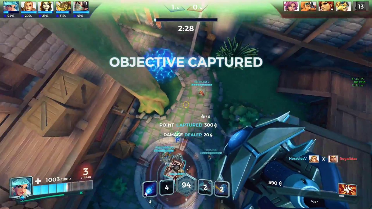 [Paladins] Evie Soar Legendary gameplay