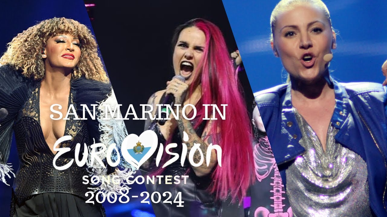 EUROVISION THROUGH TIME (ETT) | All Songs SAN MARINO 2008 - 2024 | Recap and Ranking