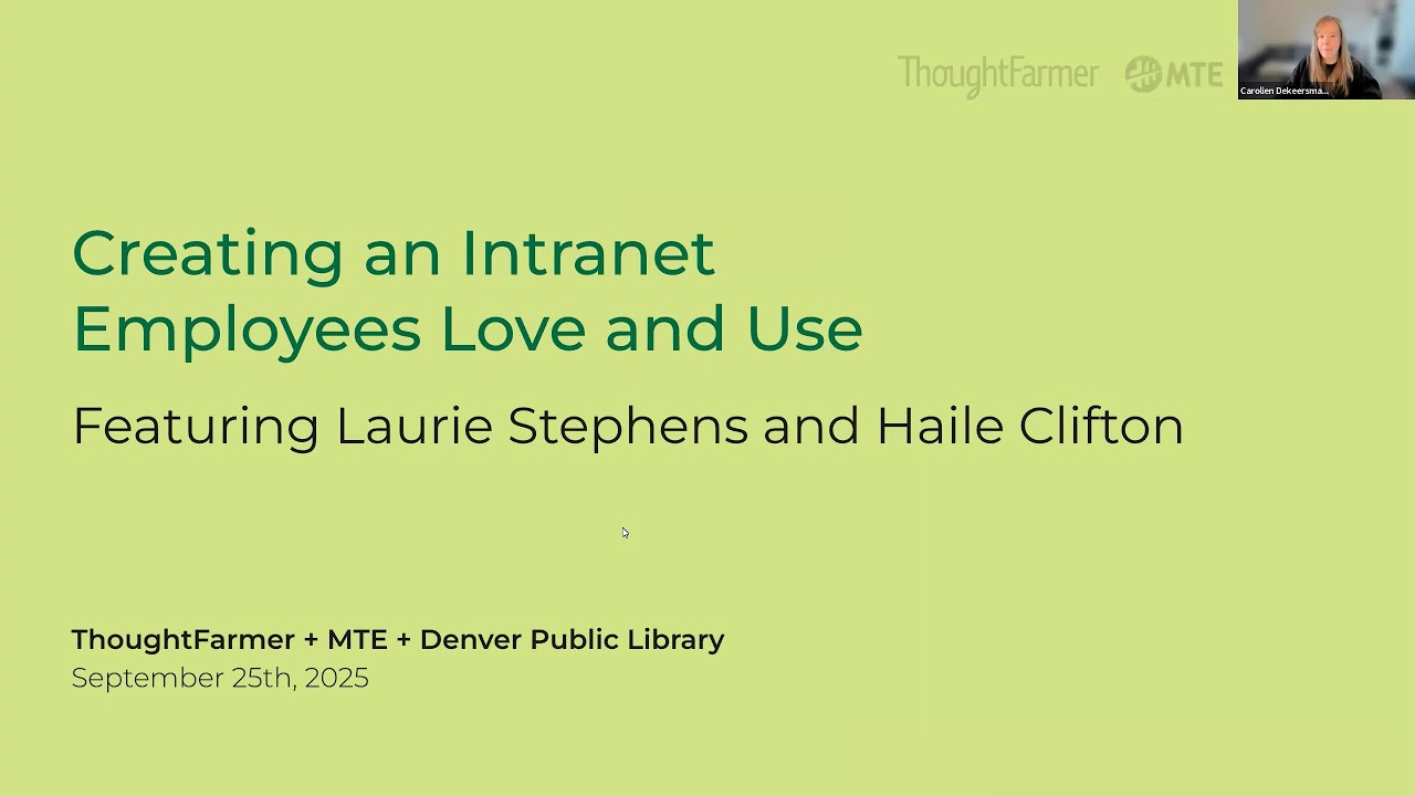 Creating an Intranet Employees Love and Use