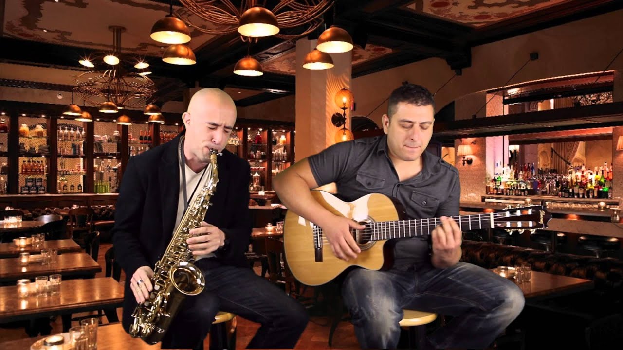 Just the two of us, sax and guitar, Neander Lima