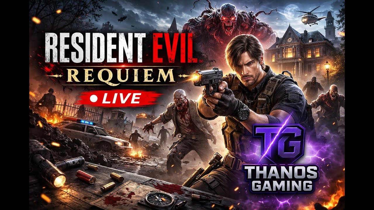 This Game Is Terrifying 😨 Resident Evil Requiem | PS5 Pro Live | THANOS GAMING