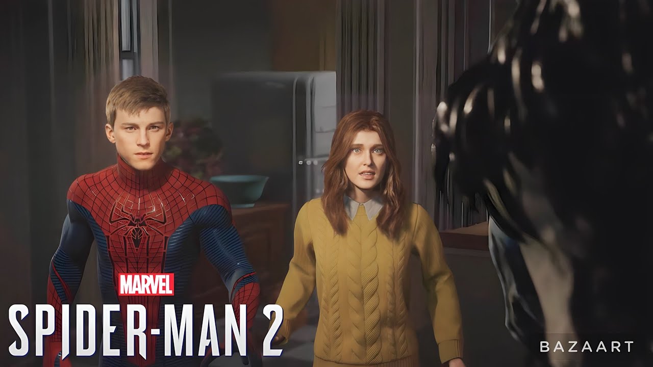 Spider-Man vs Scream With TASM1 Suit - Marvel’s Spider-Man 2 (HD60FPS)