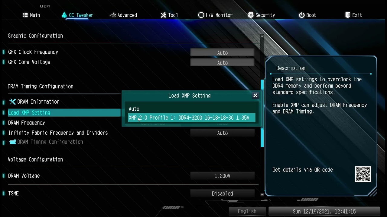 Asrock Deskmini X300 BIOS overclocking the RAM 1part 2