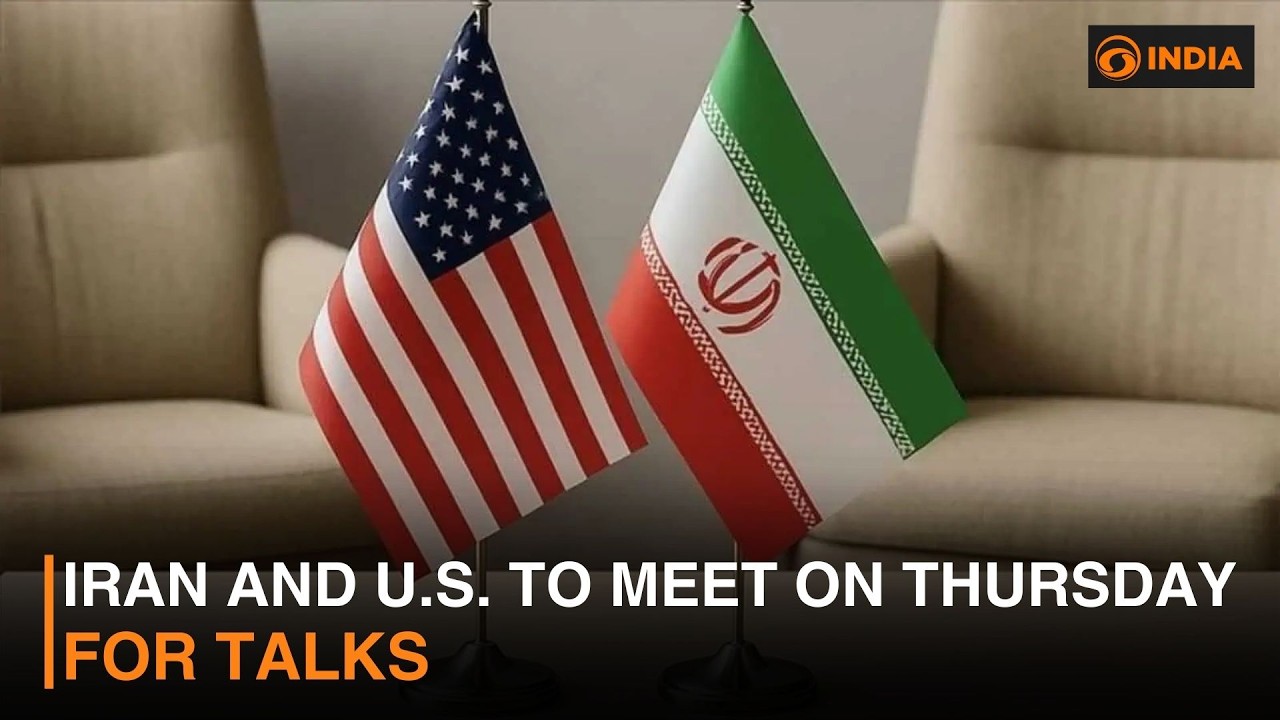 Iran and U.S. to meet on Thursday for talks and more news | DD India Newshour