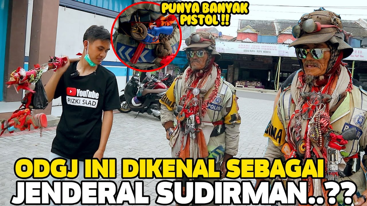 VIRAL !! ODGJ INI BERWAWASAN TINGGI DAN DIKENAL SEBAGAI SEORANG JENDRAL SUDIRMAN ?