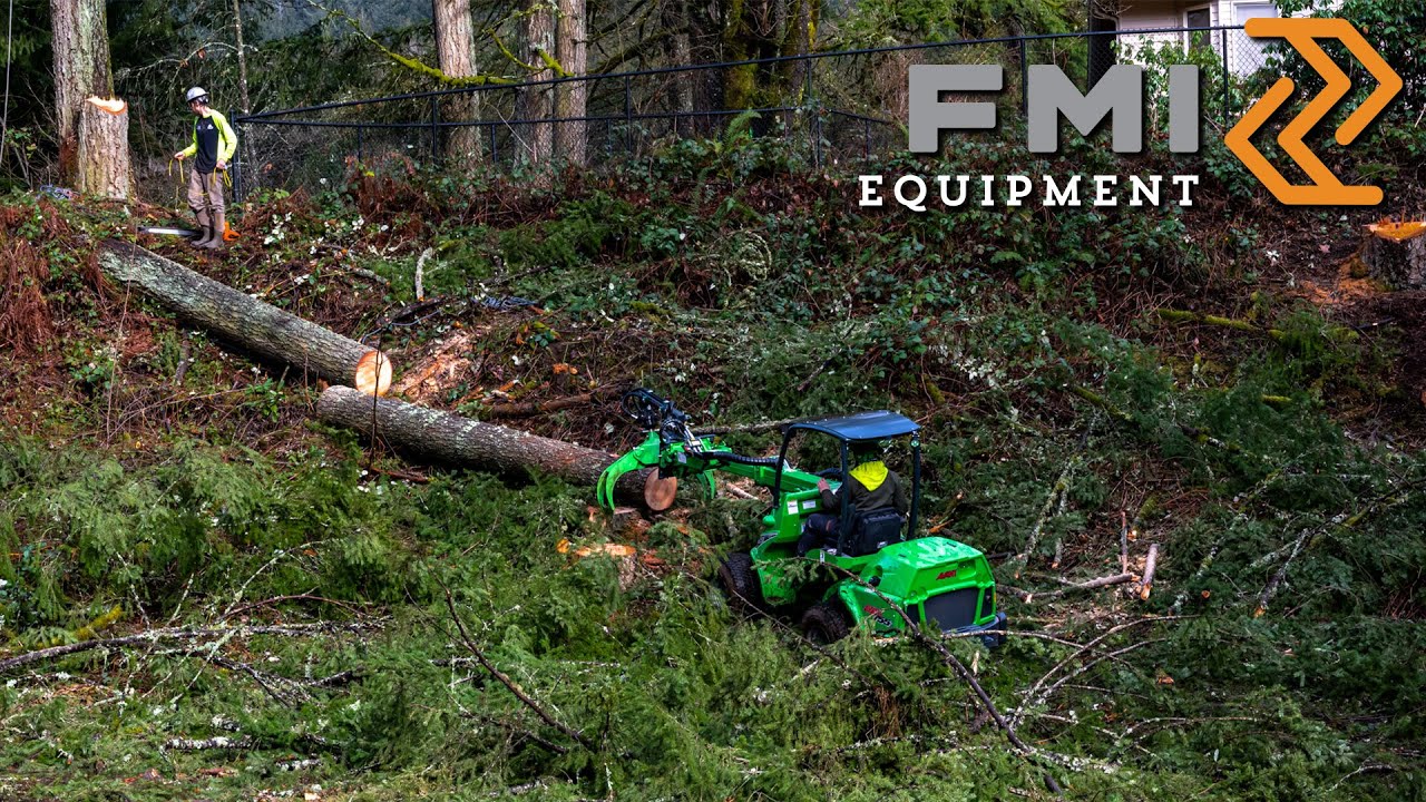 AVANT 755i out on Demo with Eastside Tree Works  - FMI Equipment