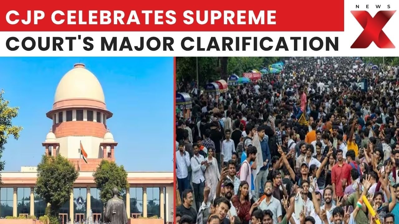 CJP PROTEST: Big Relief For Student Protesters? Supreme Court Clarifies FIR Closure Process!