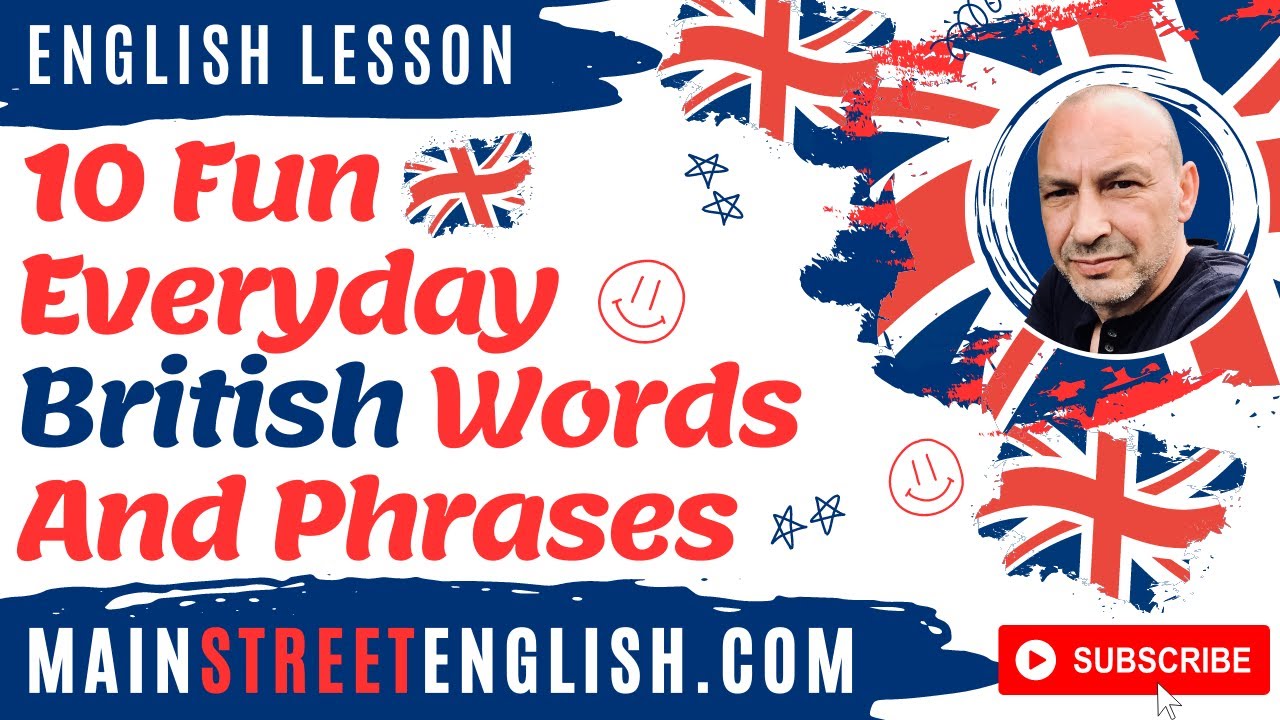 British Slang 🇬🇧 10 Fun Everyday English Words And Phrases 🇬🇧 Learn English 🗣️ English Lesson 🗣️ ESL