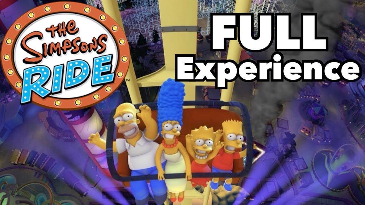 Simpsons Ride — полный спектр развлечений в Universal Studios Florida