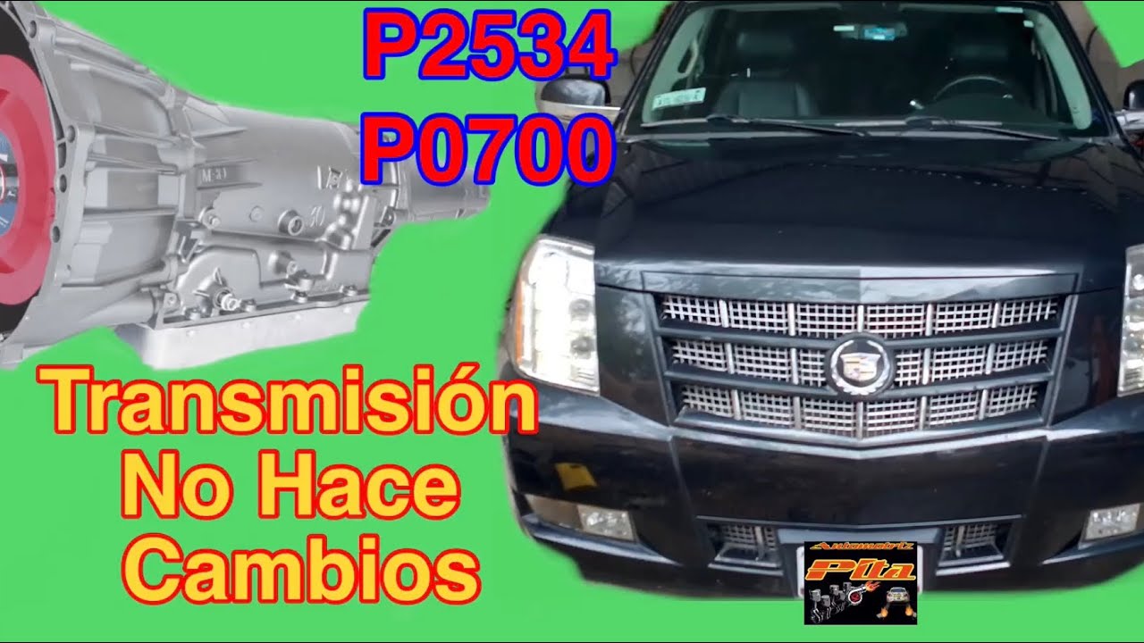 Transmision No Cambia Chevrolet 6L80-E P0700  P2534 Suburban Silverado Escalade
