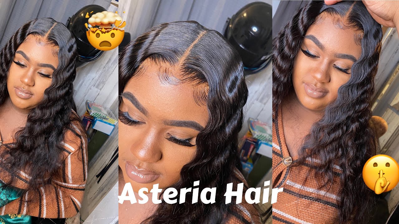 5X5 HD LACE CLOSURE | ASTERIA HAIR | BABY HAIR TUTORIAL
