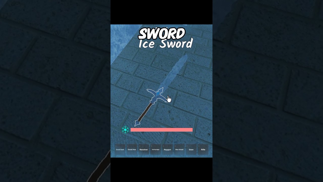 Every New Ice Weapon Ranked From worst to best In 99 nights in the forest snow Biome Update #roblox