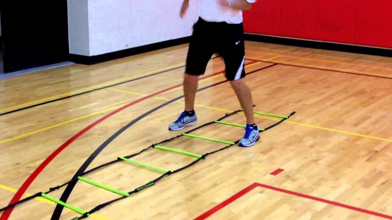 Ladder Linear Hop Scotch Right Foot