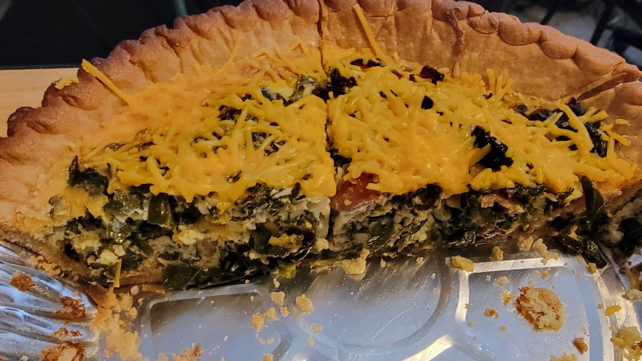 Quiche on the grill #cookingwiththecubs