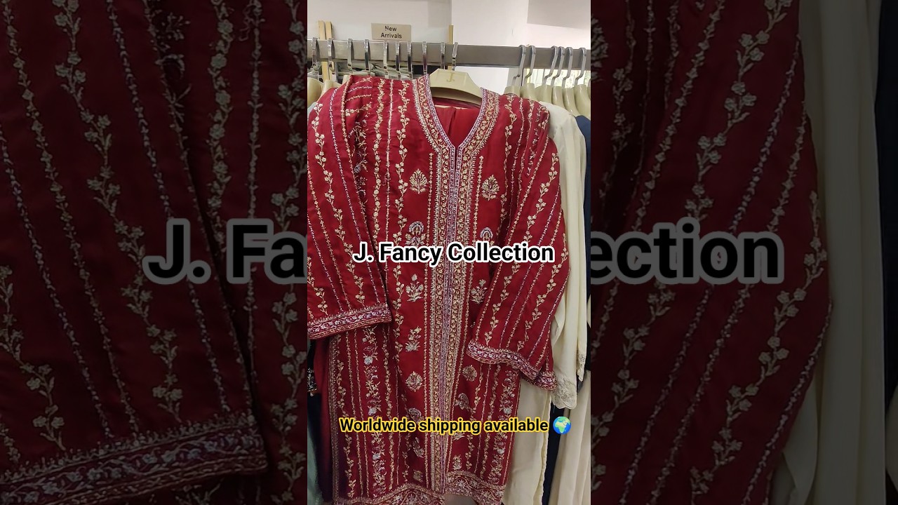 J. Festive Collection 2025 ❤️ Fancy Dress #weddingdressdesigns #j.sale #ytshorts #partywears