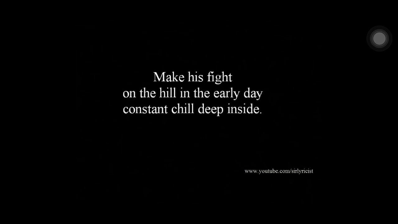 Metallica- for whom the bell tolls