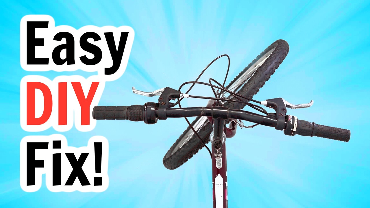 🔥 Tighten Handlebars on Bike FAST! (Easy Fix in 2 Minutes)