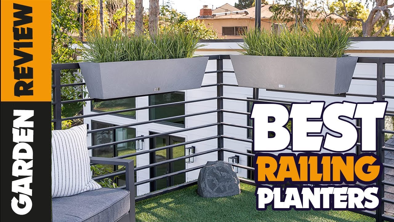 The 5 Best Railing Planters to Accent Your Deck or Balcony