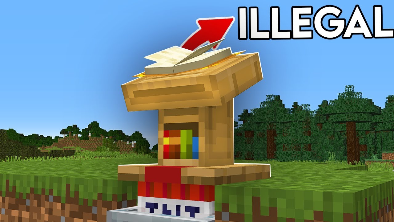 This Minecraft Lectern is Illegal... Here's Why