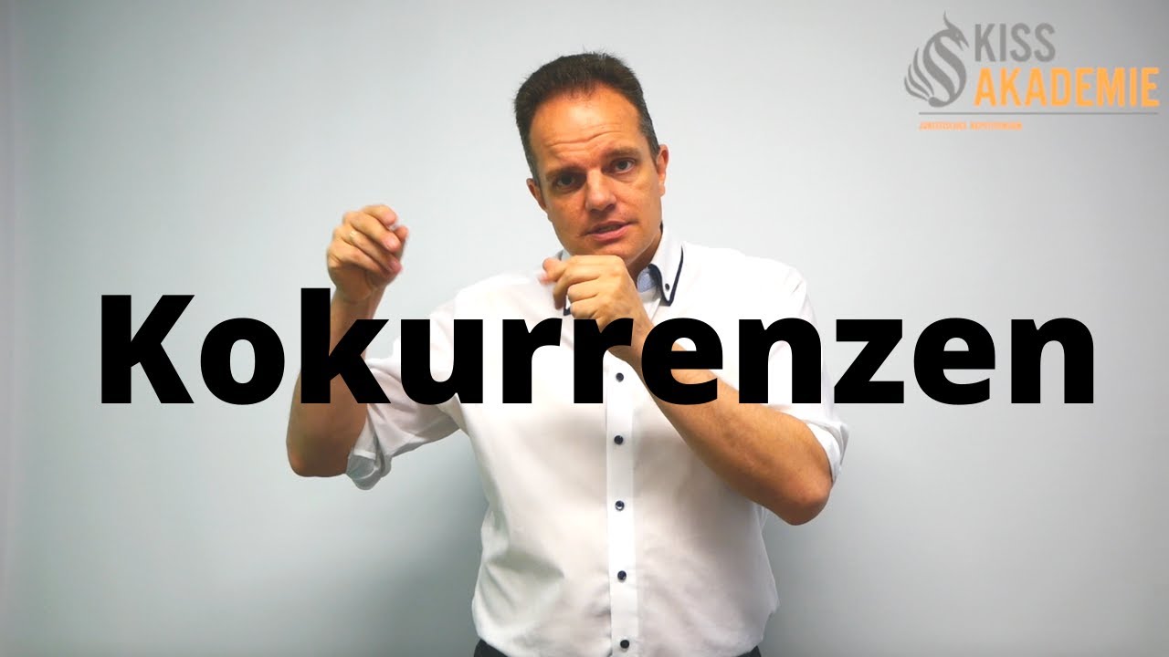 Kokurrenzen im Strafrecht - Überblick