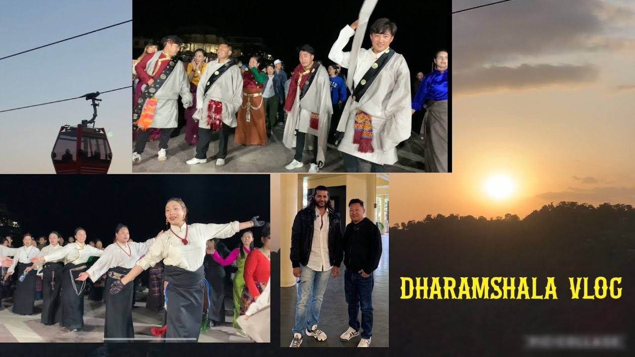 Dharamshala Lhakar gorshey | #Tsuklagkhang | #karanvirbohra | Tibetan vlogger #chiphelfilms