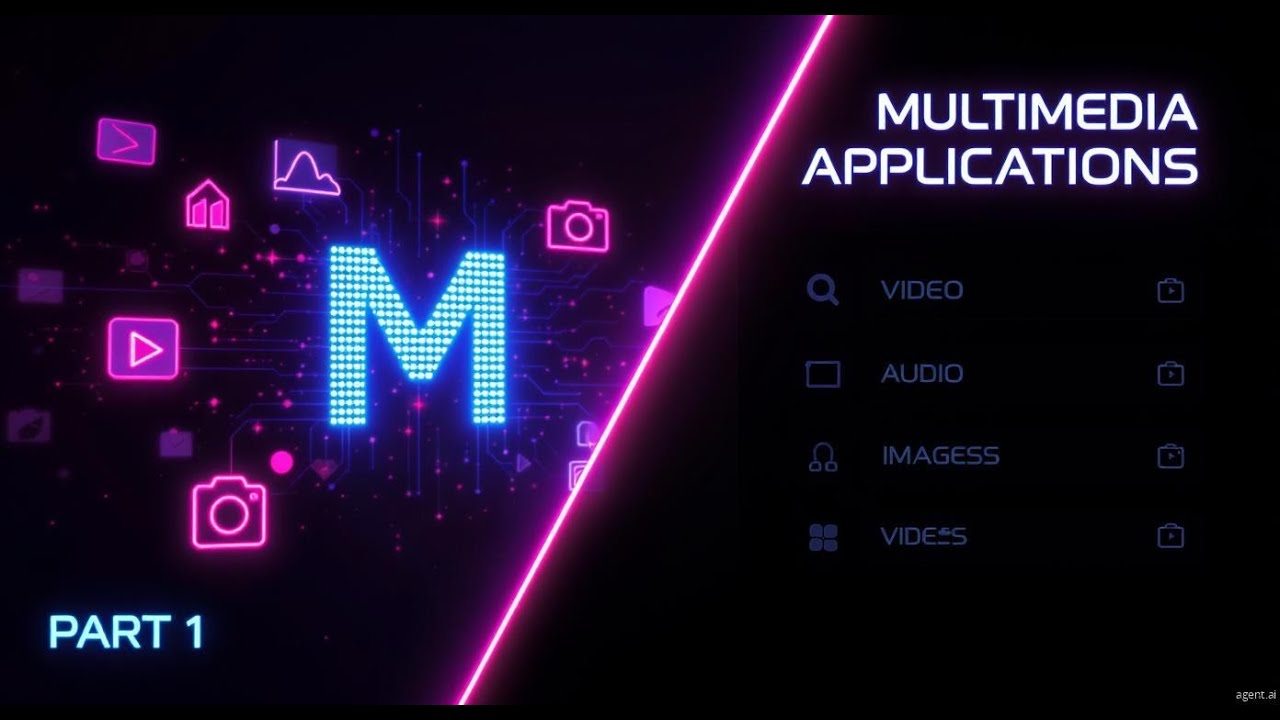 Multimedia Applications Part 1 – Introduction & Overview
