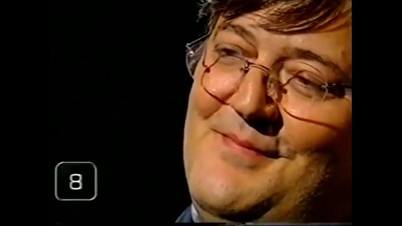 Stephen Fry on BBC Celebrity Mastermind (2003) answering questions about Sherlock Holmes