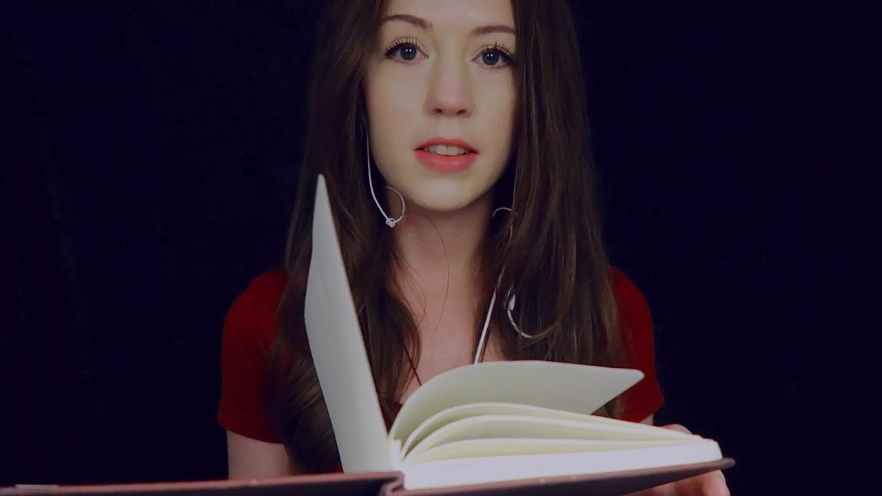 ASMR Reading you a story - Whispering and page turning sounds