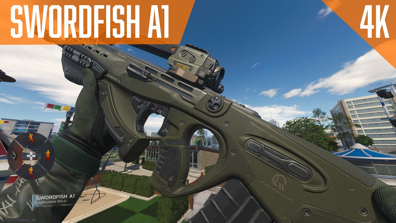 BO7 DLC Weapons: Swordfish A1