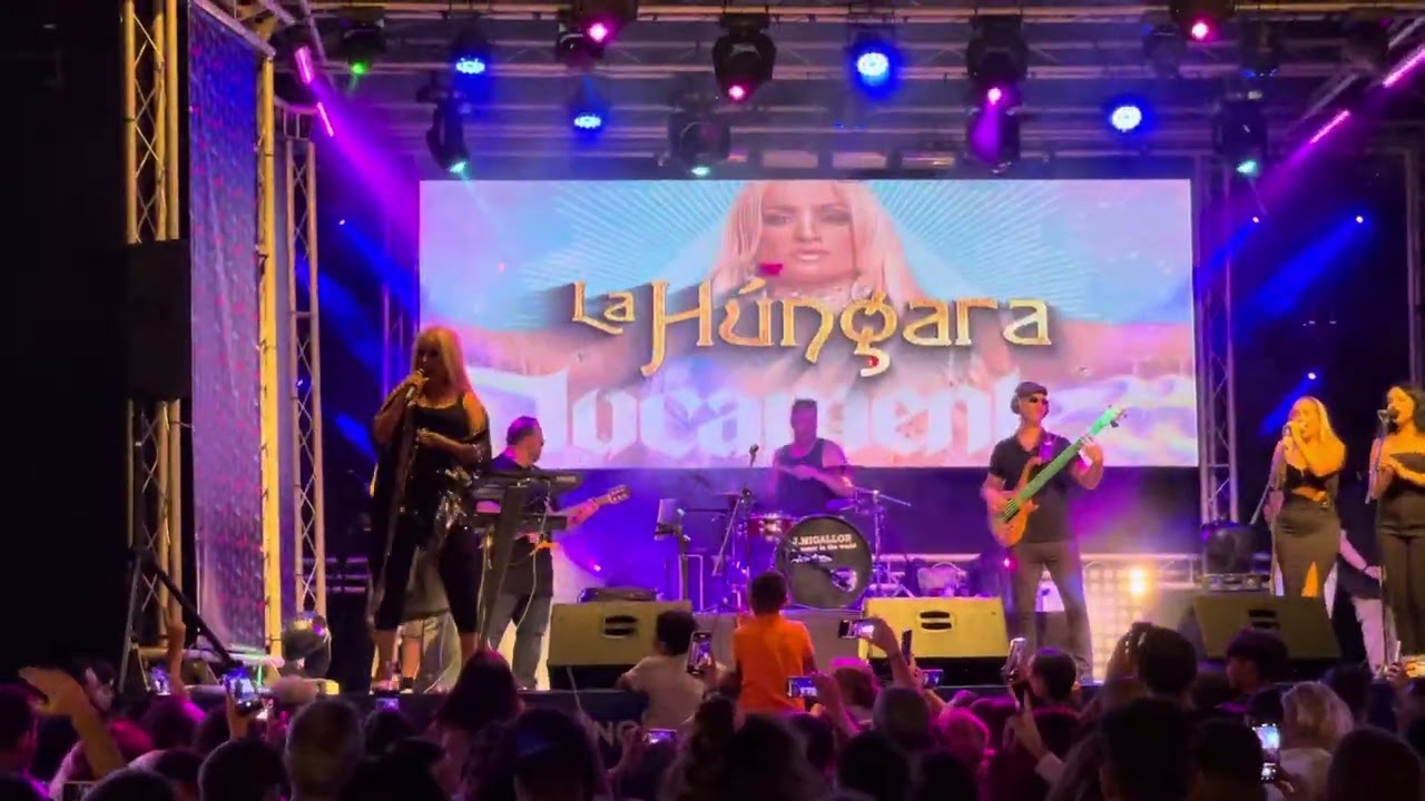 La Húngara - Me duele el corazón en concierto