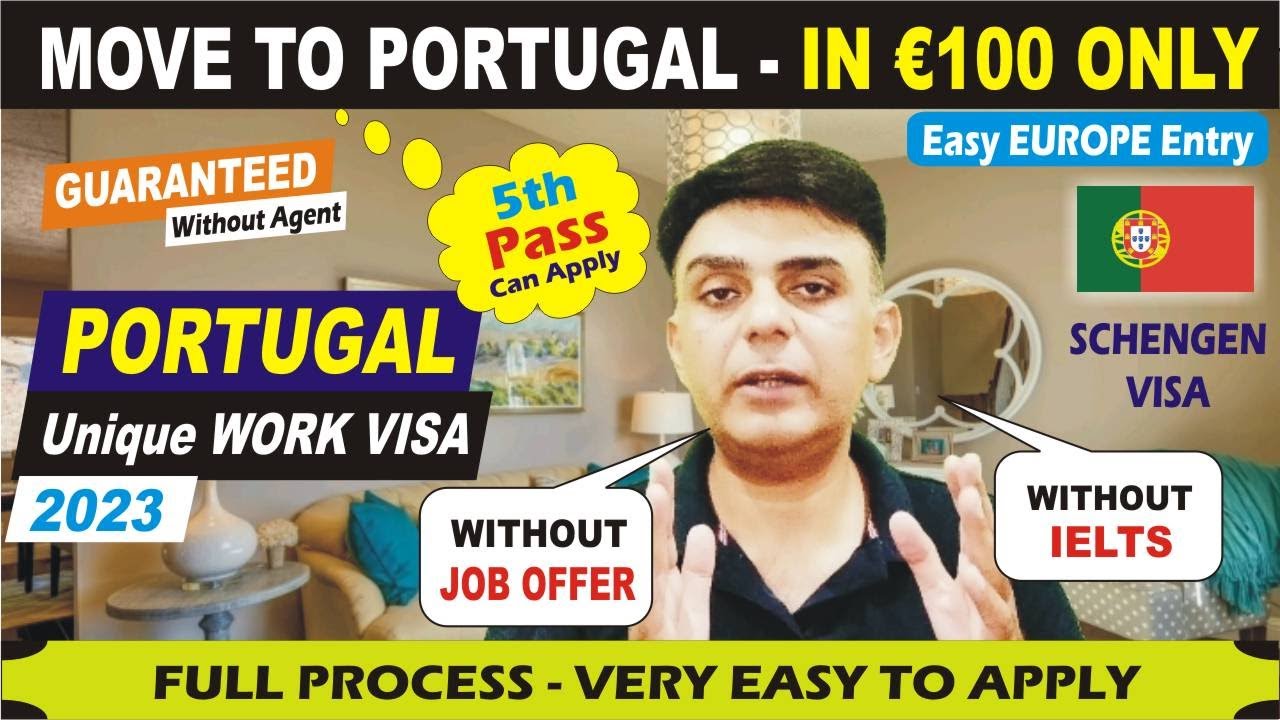 🇵🇹 MOVE TO PORTUGAL WITHOUT JOB OFFER 🇵🇹 WORK VISA | PORTUGAL JOB SEEKER VISA 2023 APPLY ONLINE