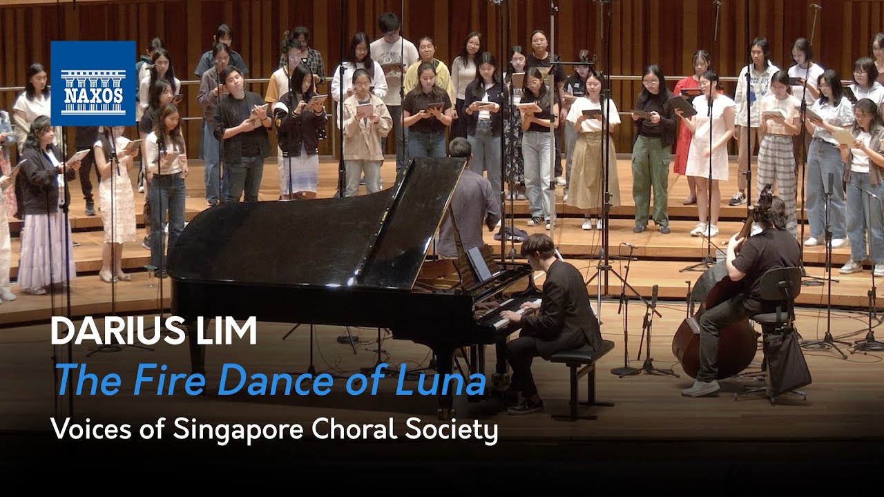 Darius Lim: The Fire Dance of Luna (Voices of Singapore Choral Society)  #musicvideo