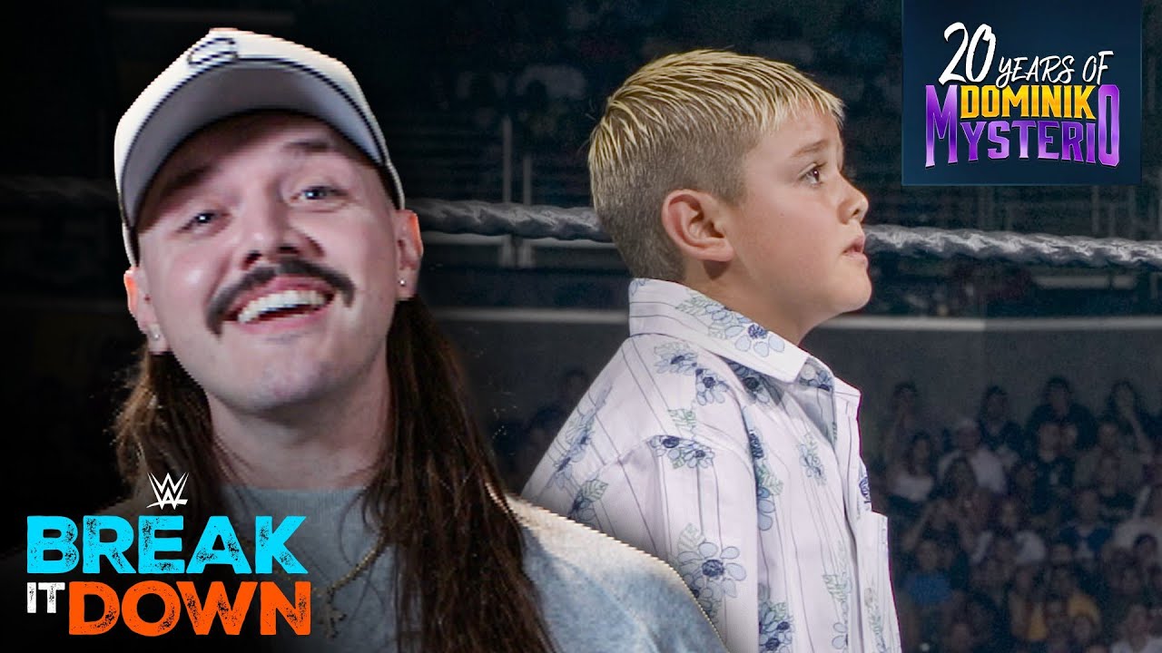 Dom Mysterio reacts to his looks over the years: WWE Break It Down