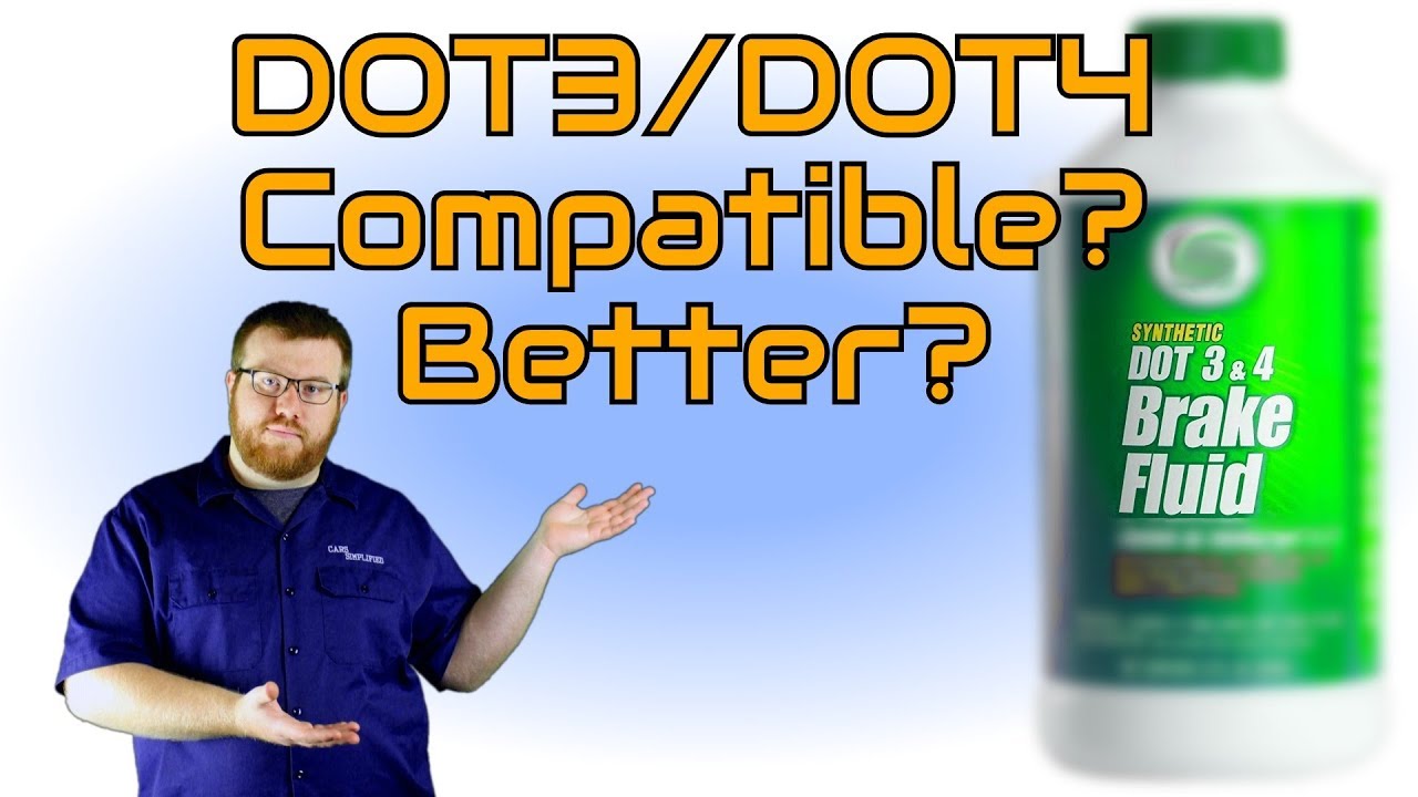 Тормозная жидкость DOT 3 или DOT 4: совместимы ли они и какая лучше?