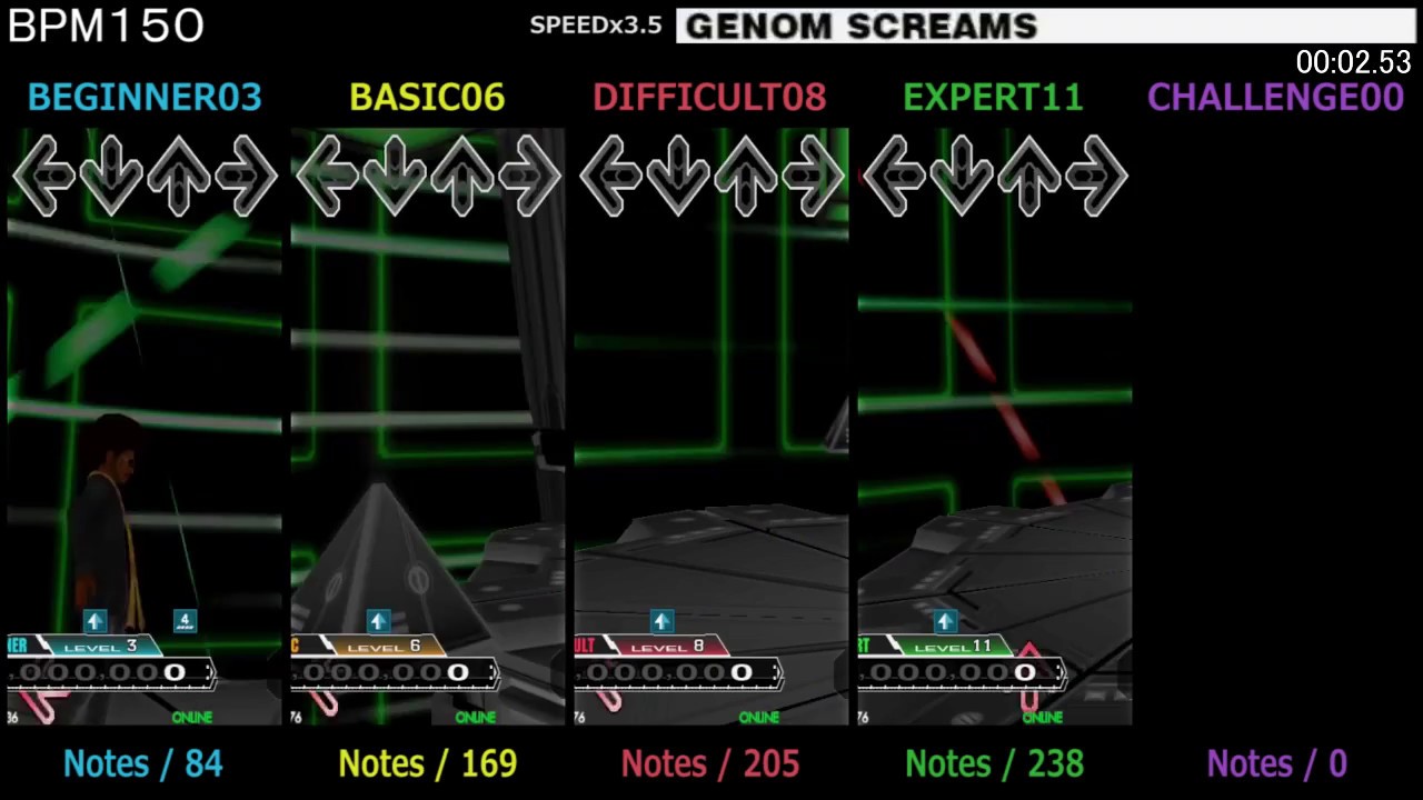DDR / GENOM SCREAMS - SINGLE (DanceDanceRevolution 2ndMIX)