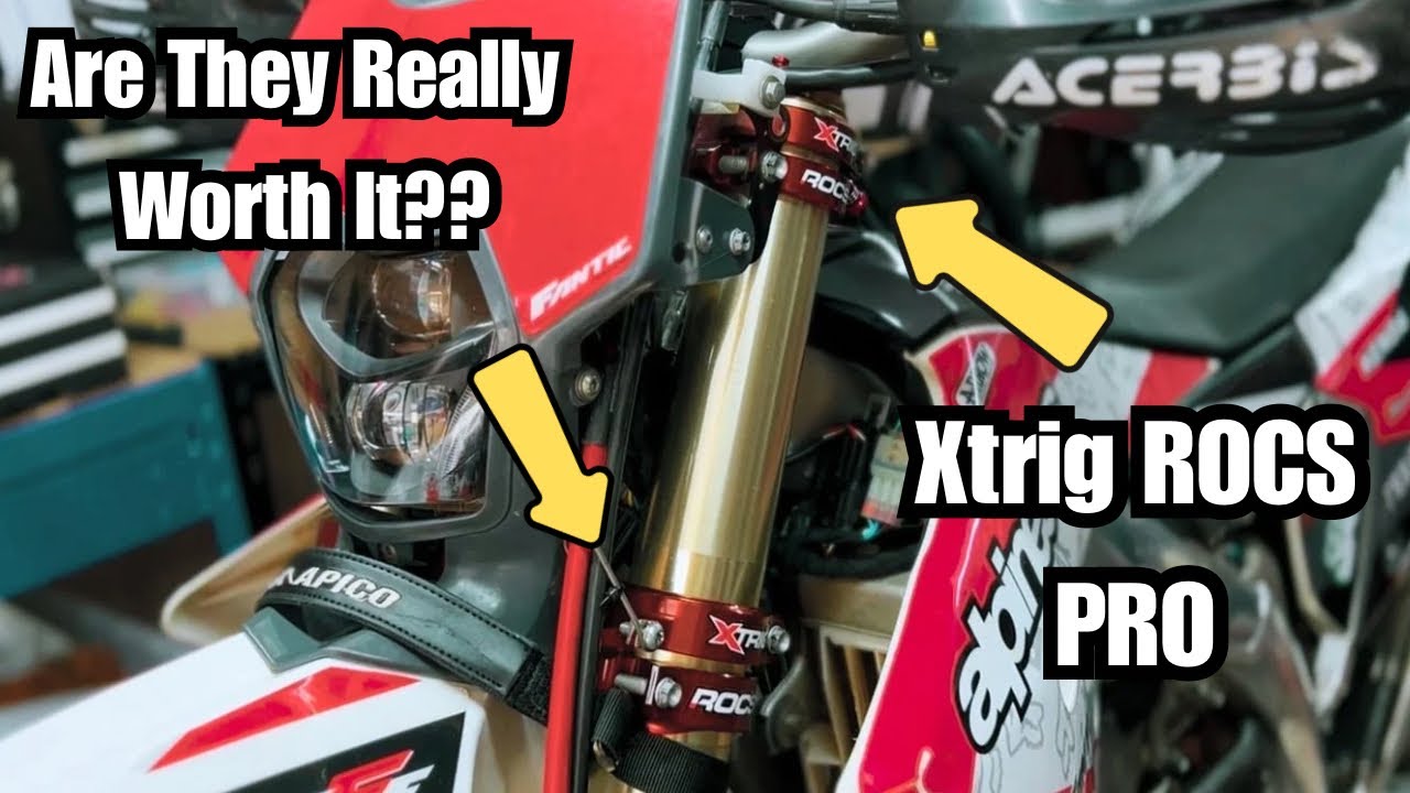 Xtrig ROCS Pro Clamps | Are Triple Clamps Worth It? | Honest Review For Dirt Bike Riders!