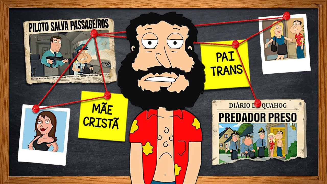 A CONTURBADA HISTÓRIA DE QUAGMIRE EM FAMILY GUY