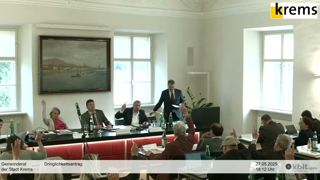 Gemeinderatssitzung 27.05.2025