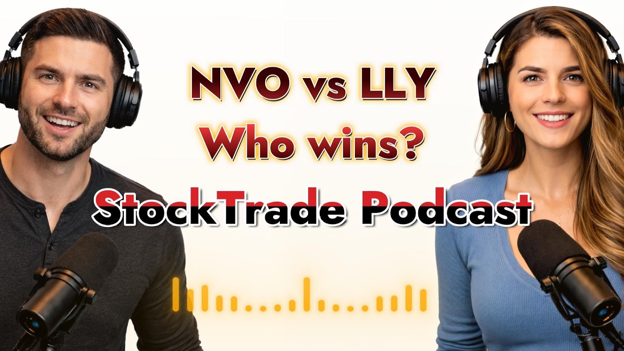 NVO vs LLY: Best Healthcare Stock? (Obesity Drug War Explained) | Stock Trade Pocast 2026
