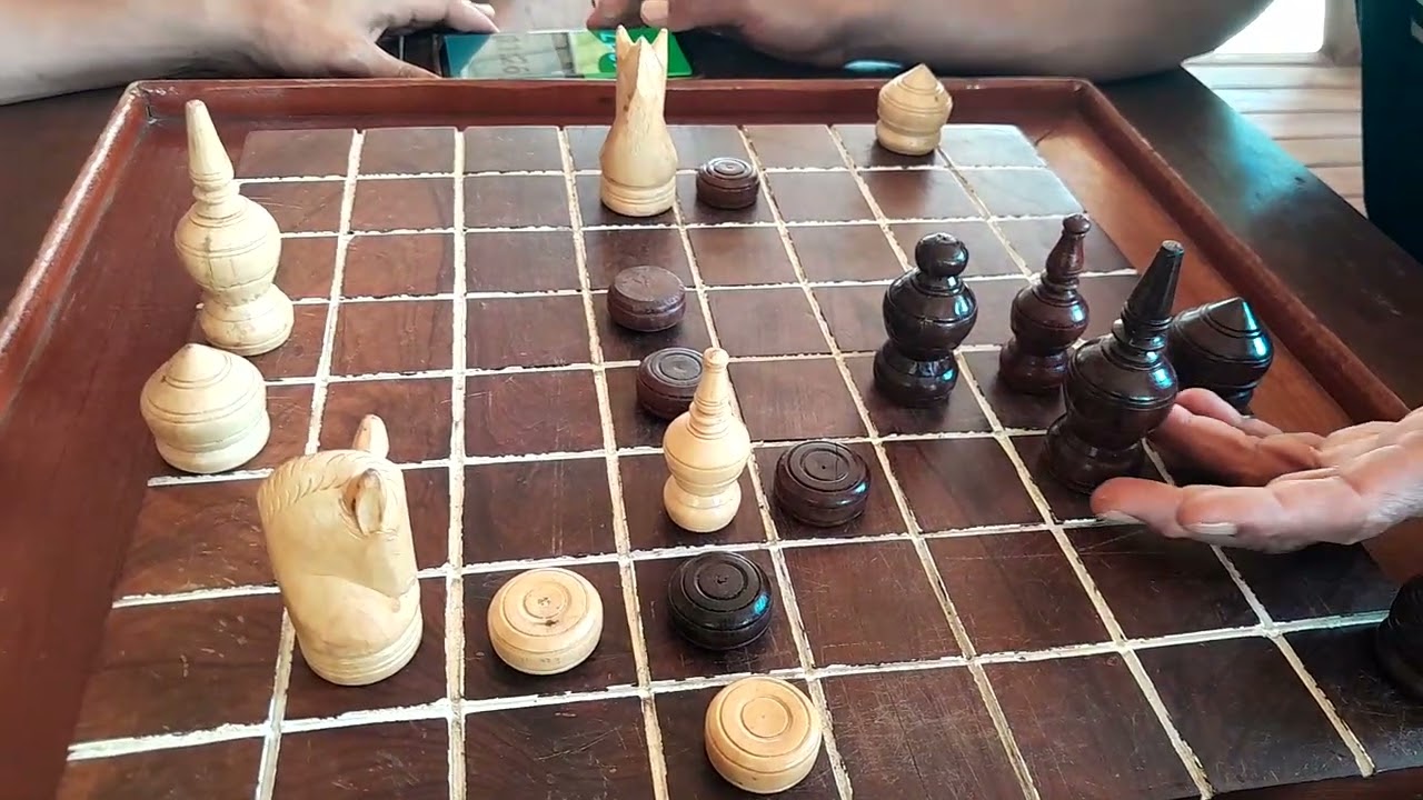 The American superpower won in just 3 minutes.#khmerchess #chess #funny #oukchaktrang 