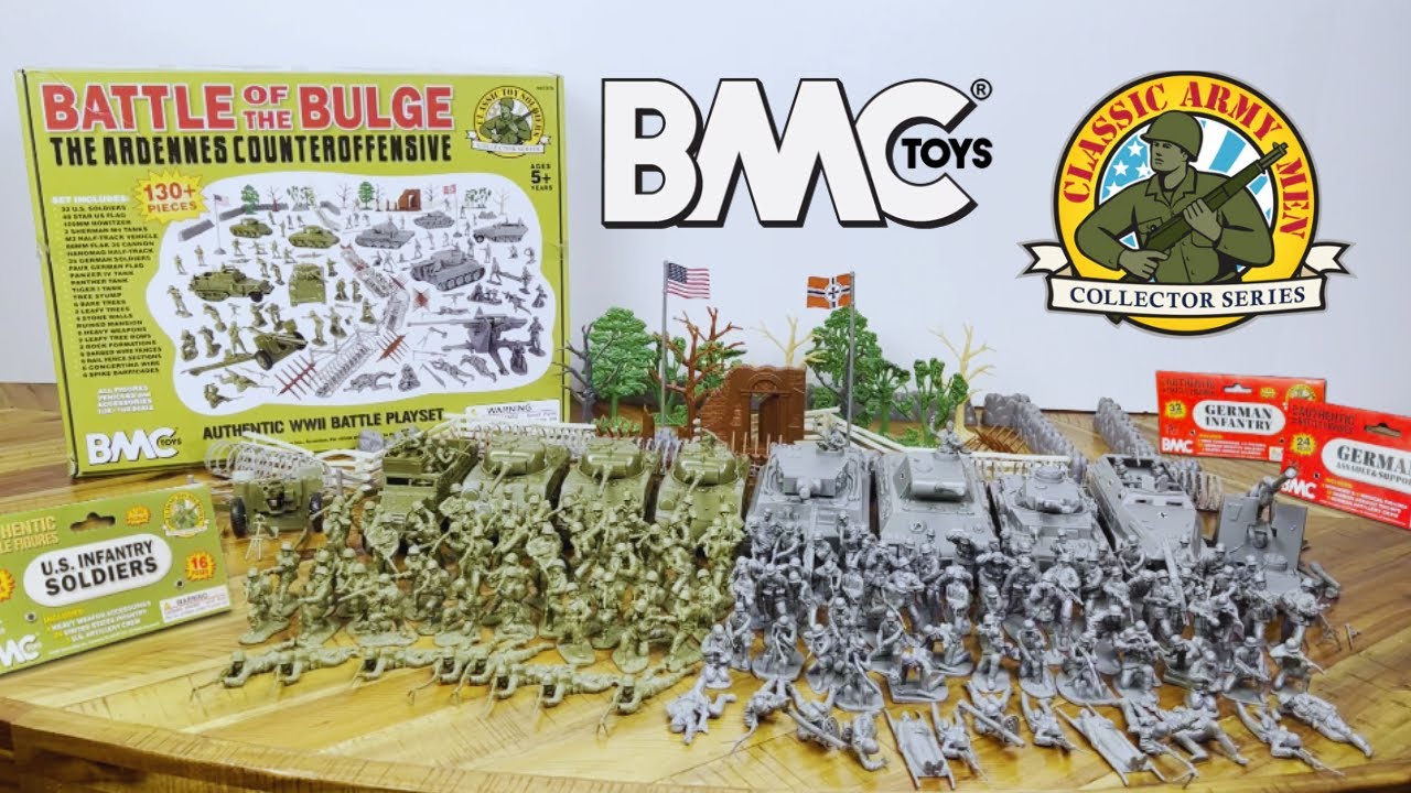 WW2 BATTLE OF THE BULGE (Stop Motion Review) Episode 22