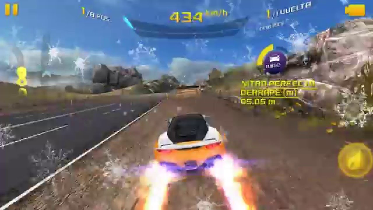Asphalt 8 -TAG RACING CUP -(01:31.278)-R8 LMS/Furai/Hussarya