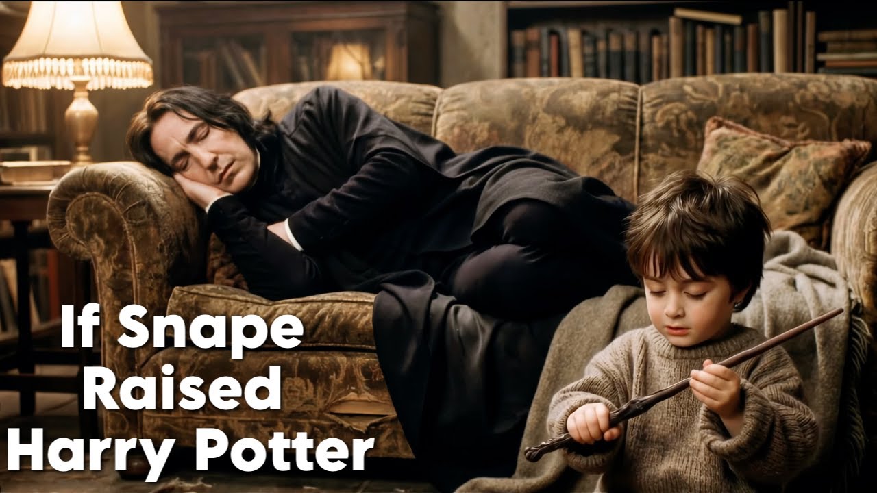 If Snape Raised Harry Potter | When Shadows Raise the Light | Harry Potter Fan Song