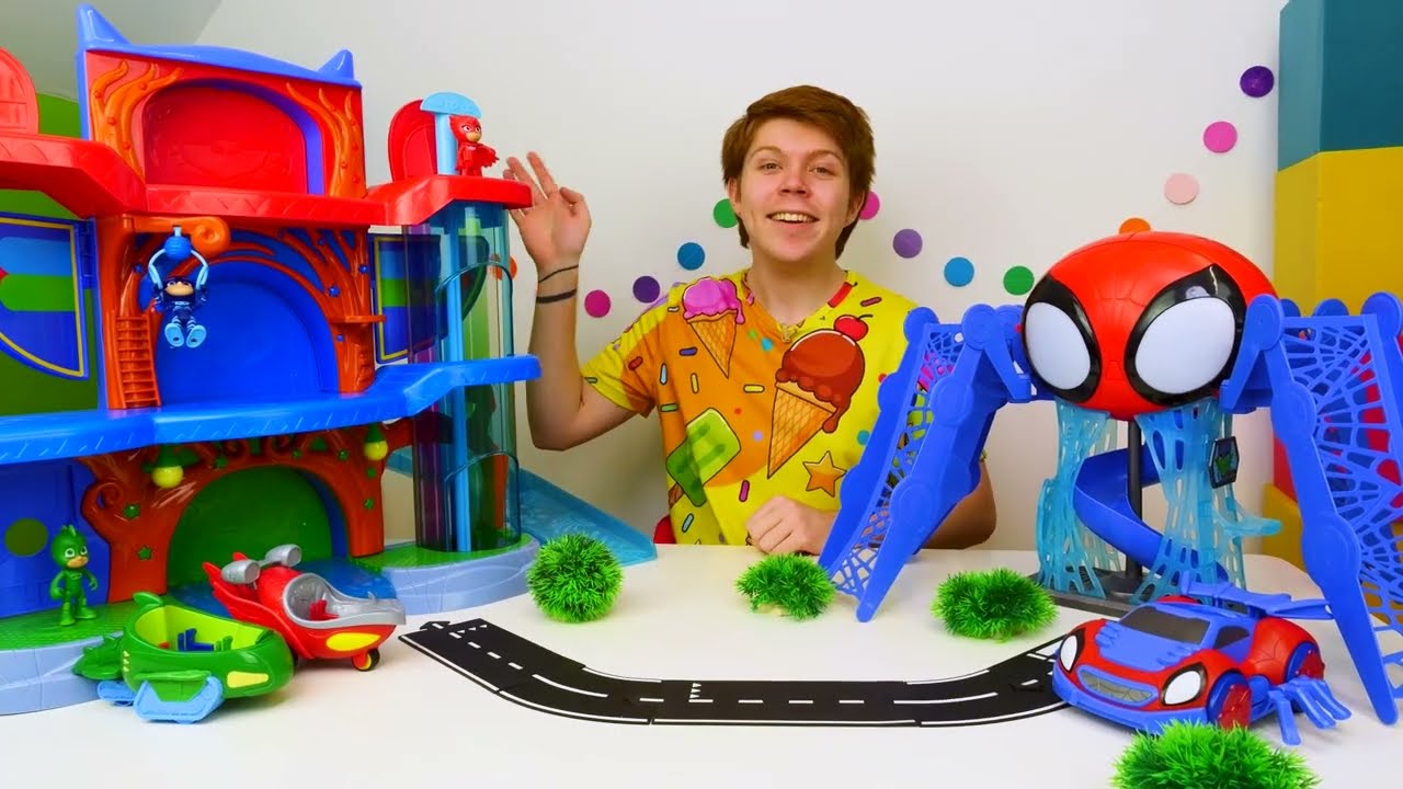 Où est passé Spider-Man ? Les Pyjamasques résolvent le mystère !