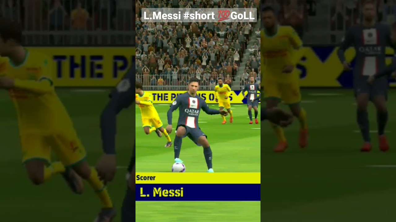 K.Mbappe Assassin Messi Goll #football #fifa2023 #fifa #neymar_jr #ronaldo #mbappe @manha10k