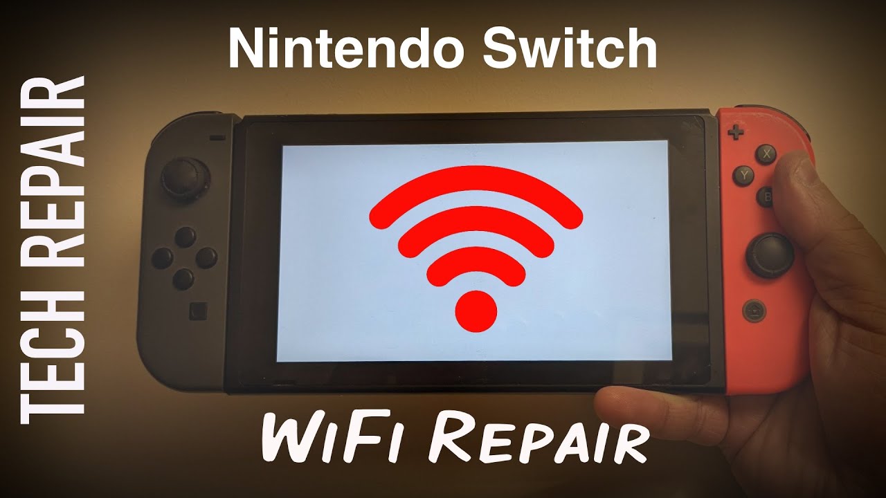 Nintendo Switch WiFi chip replacement (part 1)