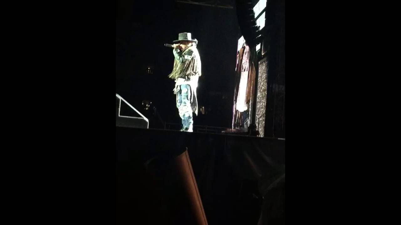 Guns n Roses Fedex Field 6/26/16 Night train